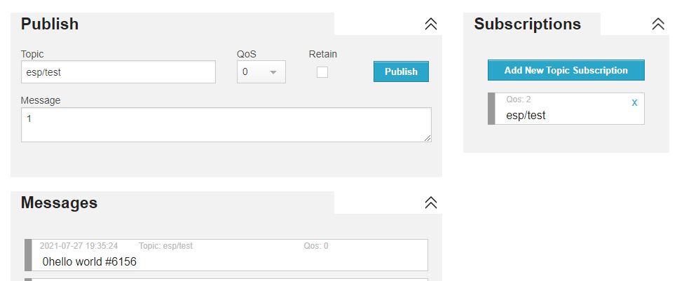HiveMQ Publish